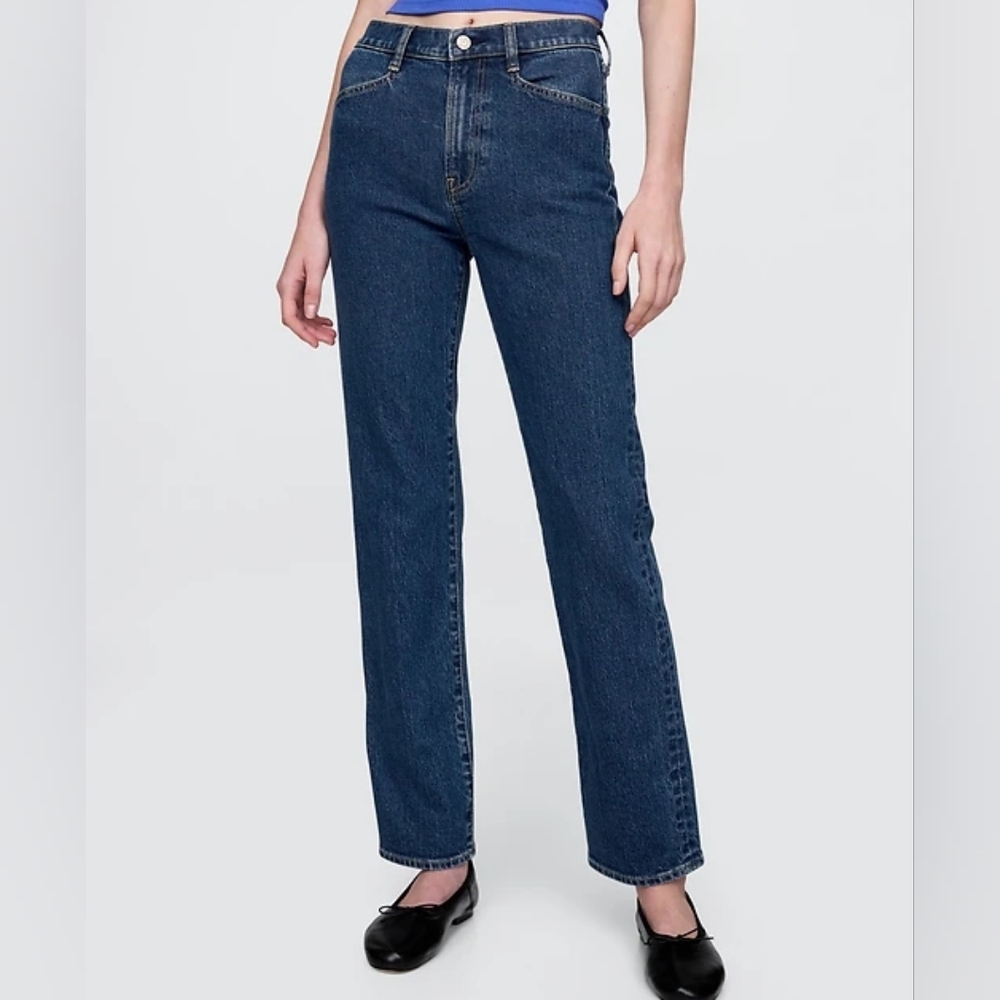 GAP Women's 90s Straight Leg Jeans
